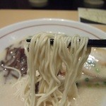 博多ラーメン みつぼし - 麺