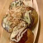 築地銀だこ ハイボール酒場 - ソースたこ焼き