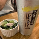 築地銀だこ ハイボール酒場 - お通しと こだわりレモンサワー