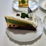 レーブドゥシェフ 名谷店 - 宇治抹茶ティラミスタルト 580円