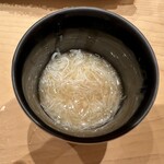 鮨 龍次郎 - ほぐし毛蟹がたっぷり乗った茶碗蒸し