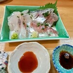 風の食堂 - お刺身2点盛り