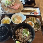 お食事処たなか屋 - 飛騨牛朴葉みそ定食