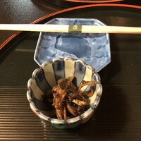 うなぎ秋本 - うなぎ肝の山椒煮