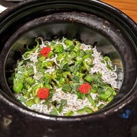 ラ・ボンバンス - シラスととうもろこしのご飯