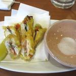 大旦那 - ささみ梅しそ天ぷら￥３８０