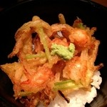 本町製麺所 天 - 出汁の効いた天茶