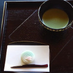 Ryuureiseki - 本山抹茶（上生菓子付）