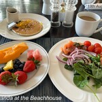 The veranda at The Beachhouse - 