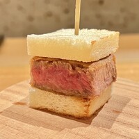 まとい 銀座 - かつサンド