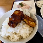 創作料理 笑場 - 酢豚丼(笑)