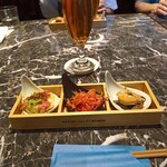 スプリングバレーブルワリー東京 2nd Floor - 前菜3種