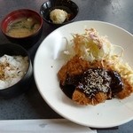 BEARD - 日替ランチ　豚ヘレカツ　６５０円