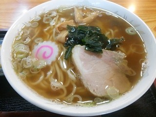 松屋 - チャーシュー・なると・メンマ・わかめ（’14.04）