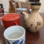 松本蕎麦店 - 蕎麦湯