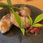 季節料理 よし野 - 葉生姜豚巻き