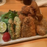 季節料理 よし野 - アジフライ