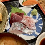 しんのすけ - 刺身(三種盛り)