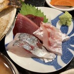 しんのすけ - 刺身(三種盛り)