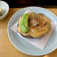 京懐石とゆば料理 松山閣 JR京都伊勢丹店 - 賀茂茄子の田楽