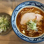 斗香庵 OJIMA - 中華蕎麦　ネギトッピング