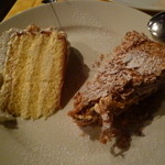 イル・ボッカローネ - スフレケーキとイチゴのミルフィーユ