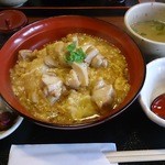 あい庵 - 宝夢卵の親子丼(650円)