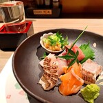 さい丸 - 刺身盛り合わせ　画像その1