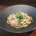イタリア食堂 ジラソーレ - 岡山産マッシュルームのオイルソース 生めん☆