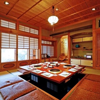 古民家を改築した風情溢れる空間