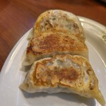 麺の風 祥気 - ジャンボ餃子3個￥350