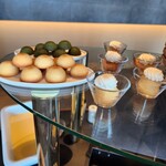 鉄板焼 瑞 - デザートワゴン