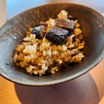 鉄板焼 瑞 - 瑞's Shime 〆(ガーリックライス)