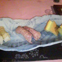 さかもと屋市兵衛 - いか、トロの炙り、たまご