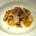 アロマフレスカ - ホロホロ鳥とポルチーニのガルガネッリ