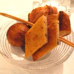 グリッシーニ、バケット