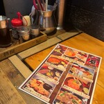 銭函バーベキュー - 卓上風景