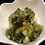 俺の中華たなか家 - 「山形のだし」トッピング⤴️の「冷奴❄」は旨しლ(´ڡ`ლ)