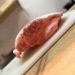 くずし割烹 樋ぐち - サーロインかな？すこぉーしお裾分け頂きました。