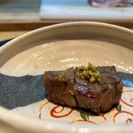 くずし割烹 樋ぐち - フィレだったかな？こちらがコースのお肉