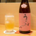 奥赤坂 鮨 淡師 - 梅酒