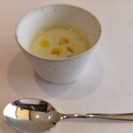 La Vallee d'Or - 枝豆の冷製スープ