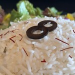 スパイス エイト - バスマティライス大盛