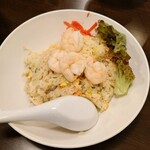 京楽飯店 - エビチャーハン
