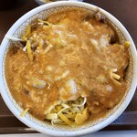 すき家 - チーズ牛丼並＋温玉＋コチュジャン＋明太マヨ　850円