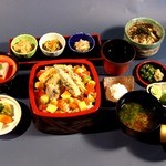 遊沙亭 - レディース塩ちらし寿司セット