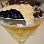 シンジコガ - 冬瓜と帆立のジュレ、サンマのエスプーマー