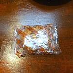 キッチン ブルー グローブ - お菓子のアップ