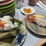 根室花まる - タラバ蟹、牡丹えび