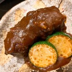 すし おおまさ - 鮪テールのデミグラ煮込み